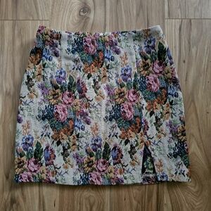 Floral Tapestry Cottage Core Skirt Wild Fable Size 0